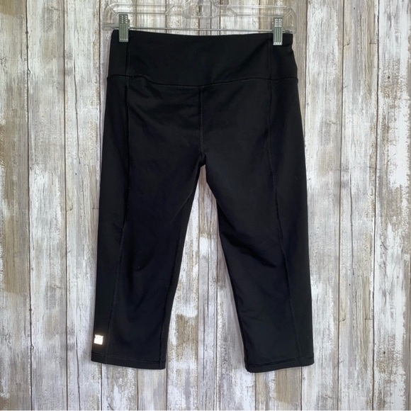 VSX Black Crop Leggings - Picture 3 of 5